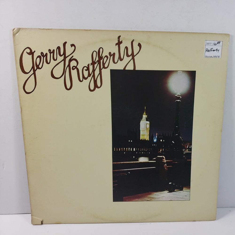 Gerry Rafferty Self Titled LP VISA 7006 1973 Transatlantic VG+/VG+
